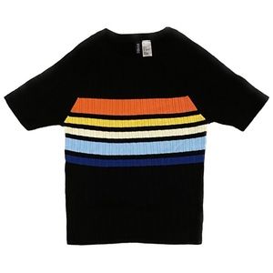 H&M Divided Black T Shirt